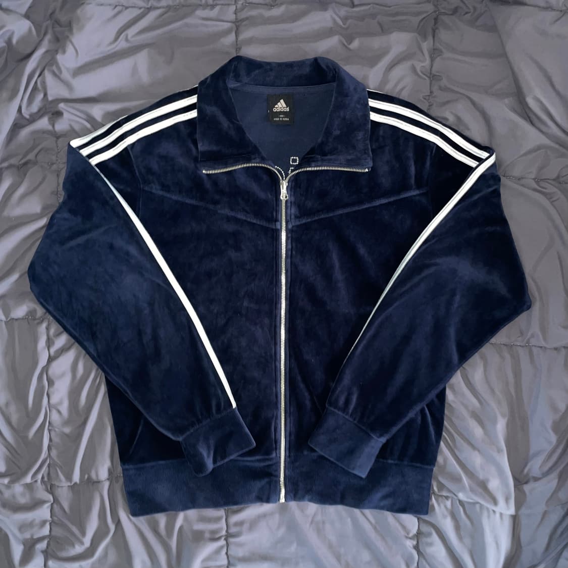 희귀💎)아디다스 벨벳 져지 상품이미지1
