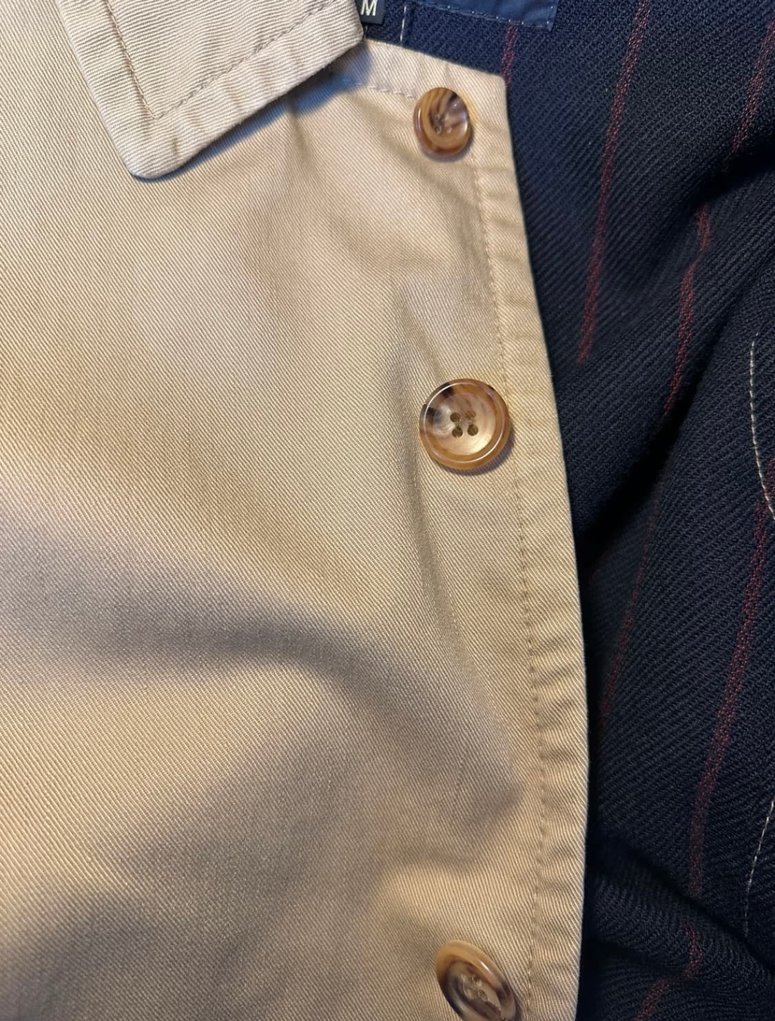 꼼데가르송옴므 코튼 코트 자켓 상품이미지7