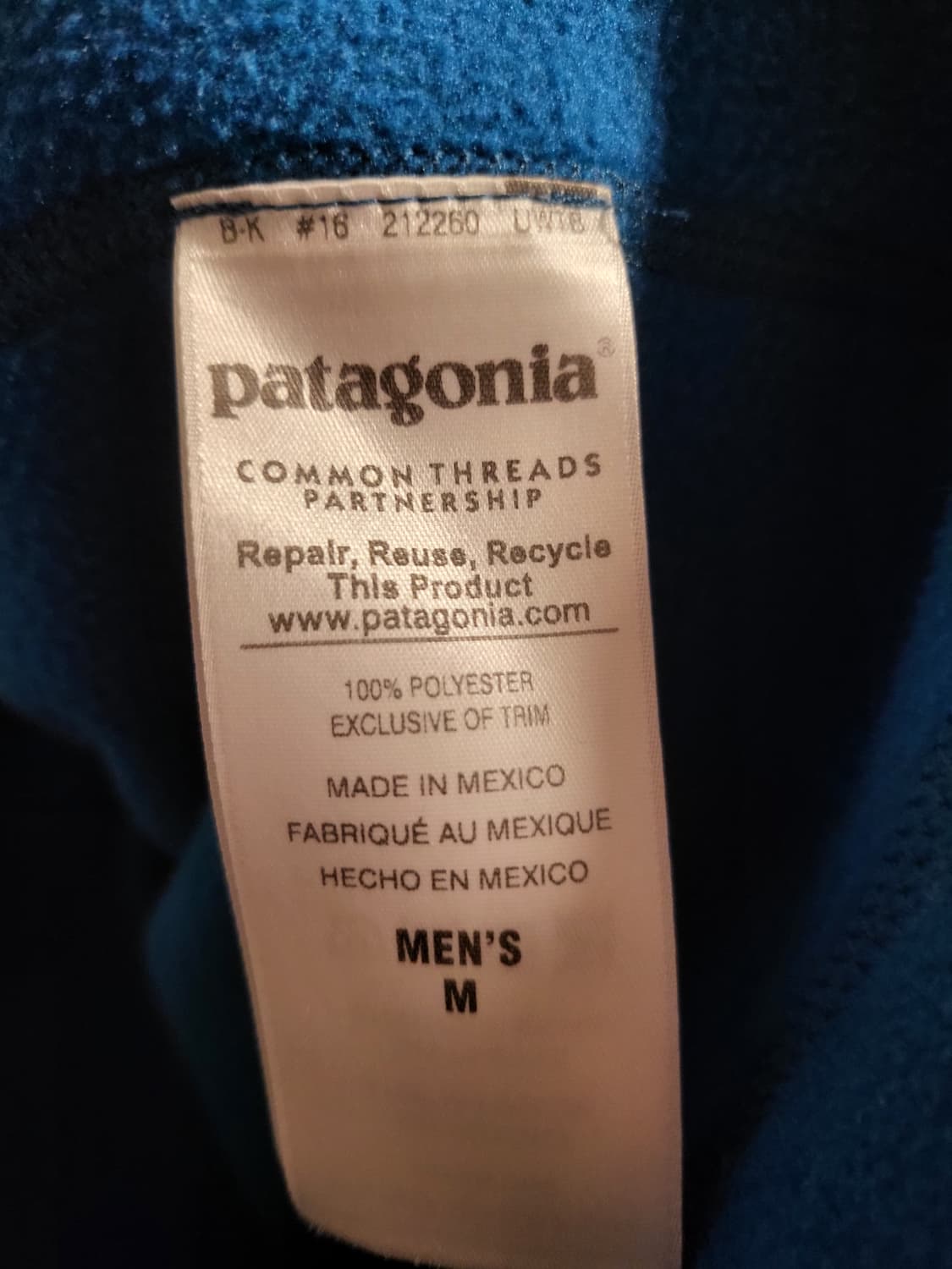 파타고니아 후리스 플리스 집업 자켓 상품이미지5