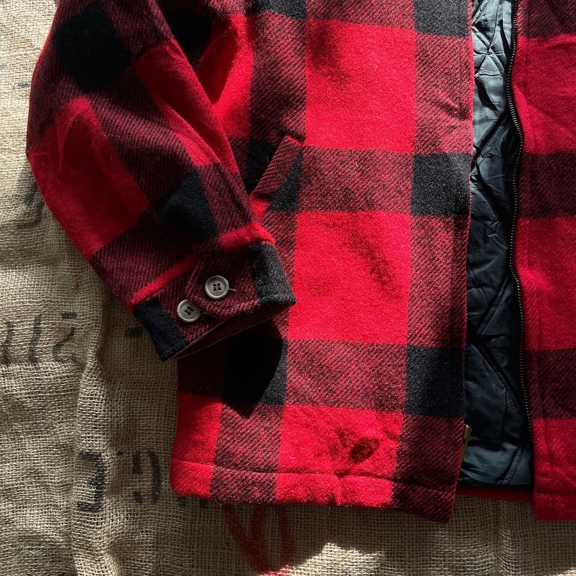 1990’s 울리치 버팔로 커버올 자켓 상품이미지4