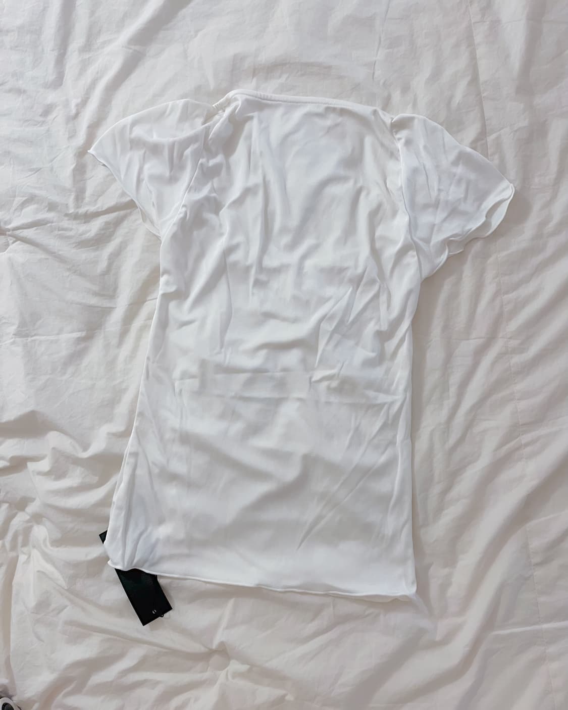 쓰리타임즈 줄리아 탑 화이트 상품이미지5