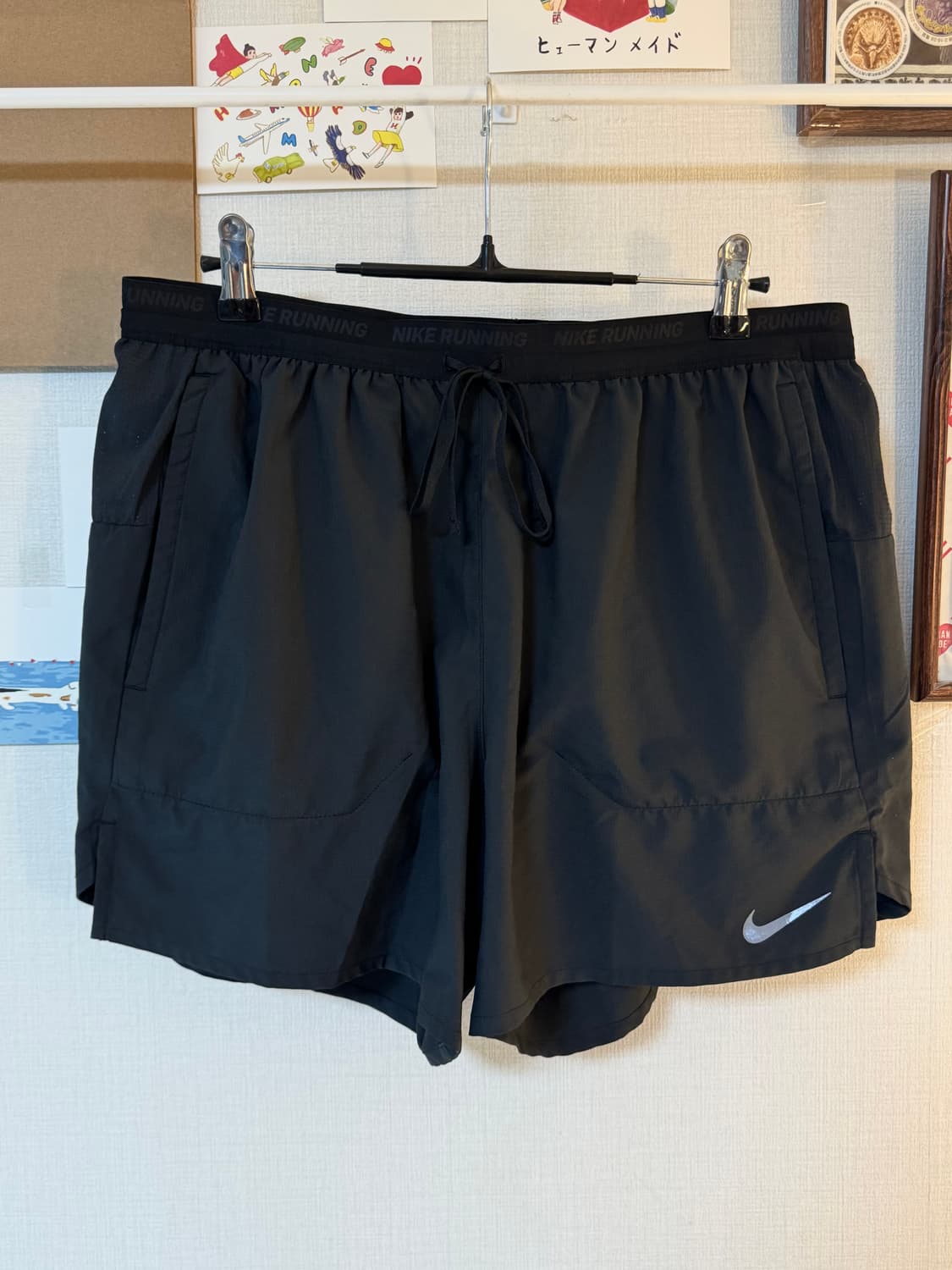 (2XL)나이키 드라이핏 러닝 쇼츠 반바지 블랙 상품이미지1
