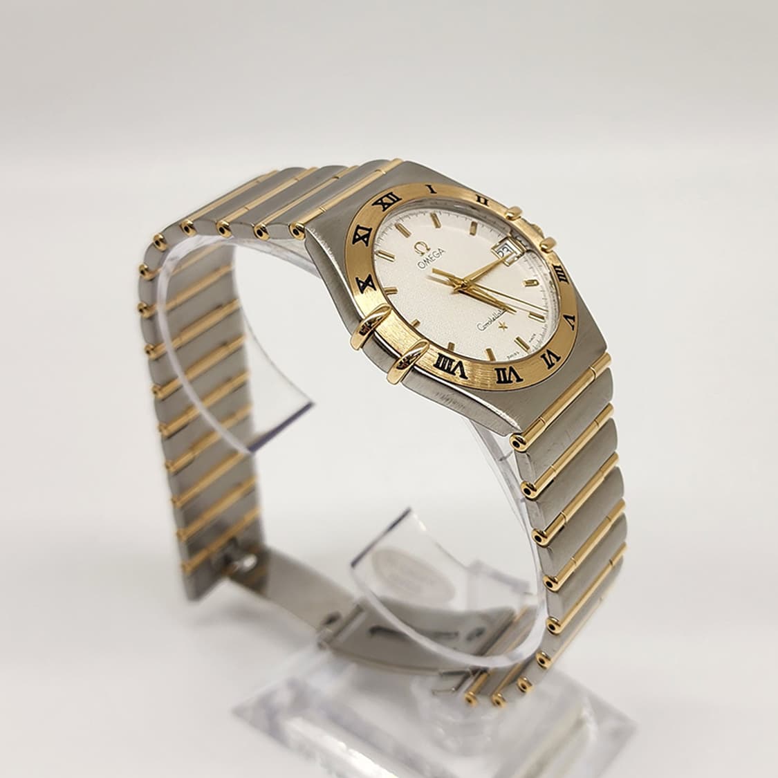 오메가 1212.30 컨스텔레이션 쿼츠 풀콤비바 33mm 상품이미지3