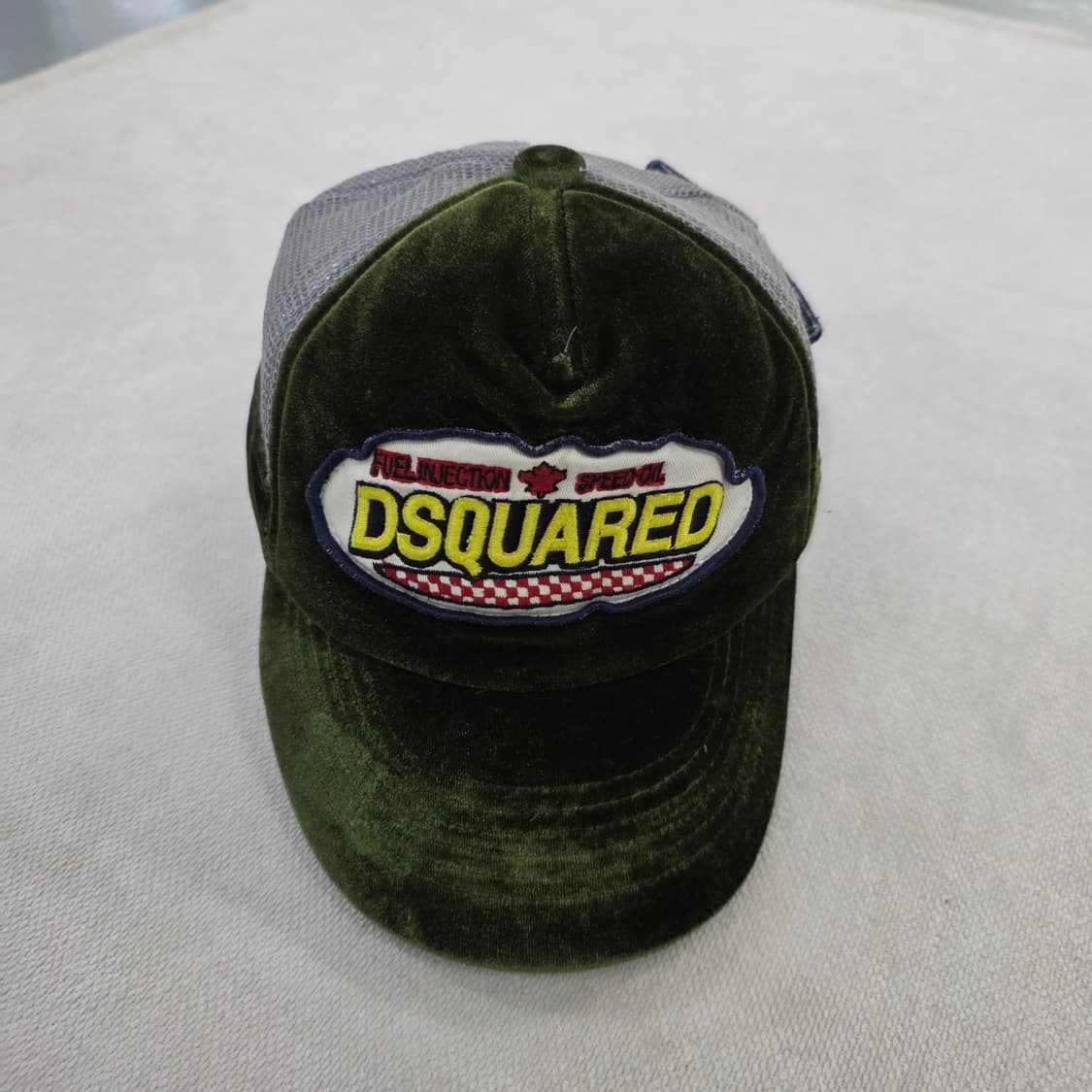 [실측] 디스퀘어드 벨벳 메쉬 볼캡 0220J 상품이미지1