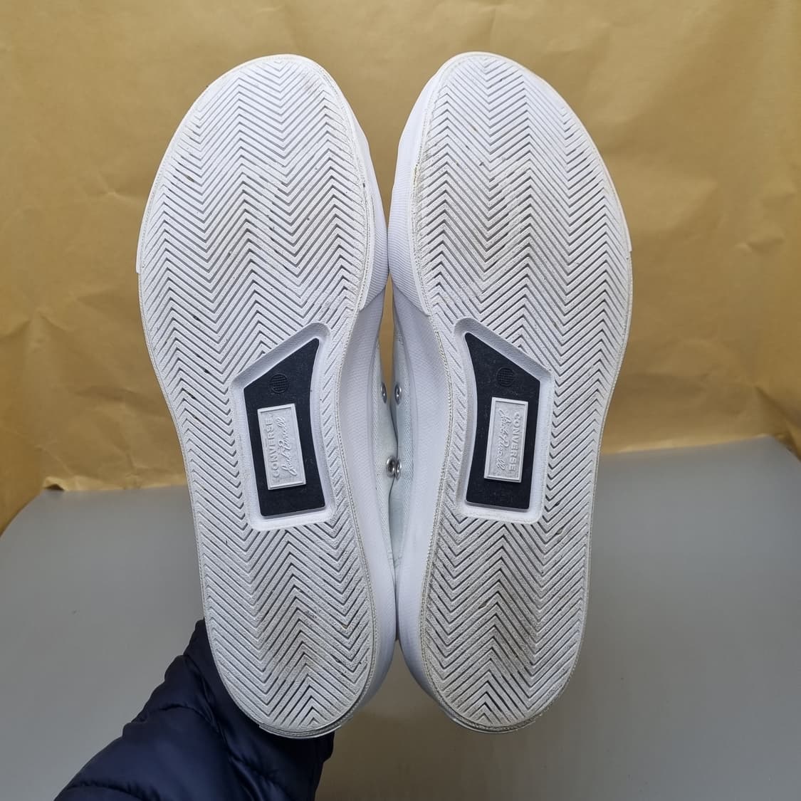 컨버스 잭퍼셀 화이트 스니커즈265 상품이미지3