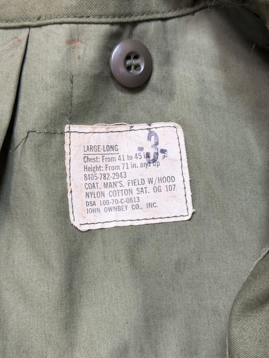 [XL]70s US Army M-65 Field Jacket 상품이미지5