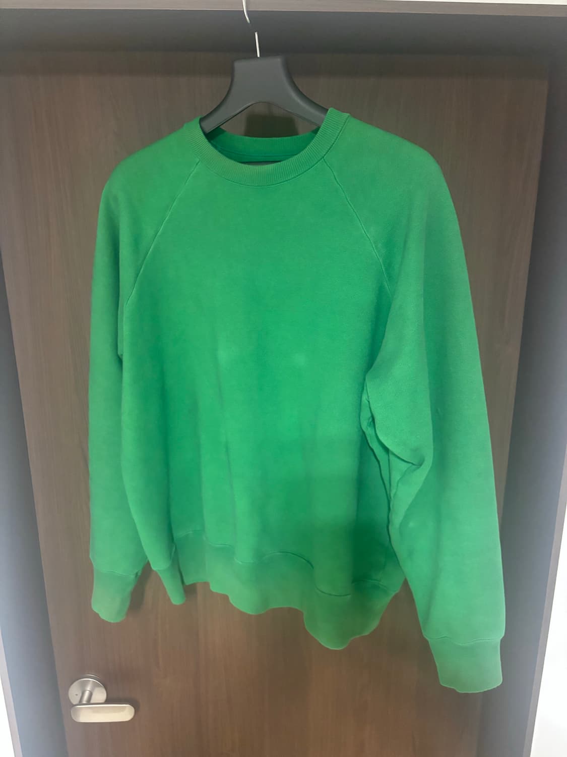 아프레쎄 빈티지 스웻셔츠 그린 25SAP-05-05K 상품이미지2