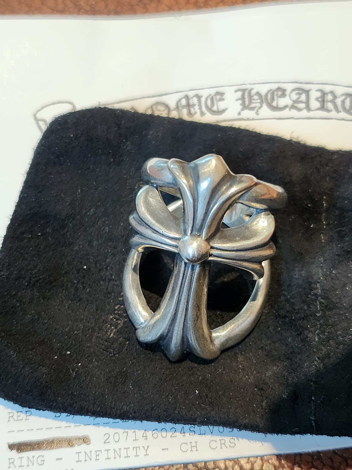 크롬하츠 정품 인피니티링 us 9.5 판매합니다 상품이미지1