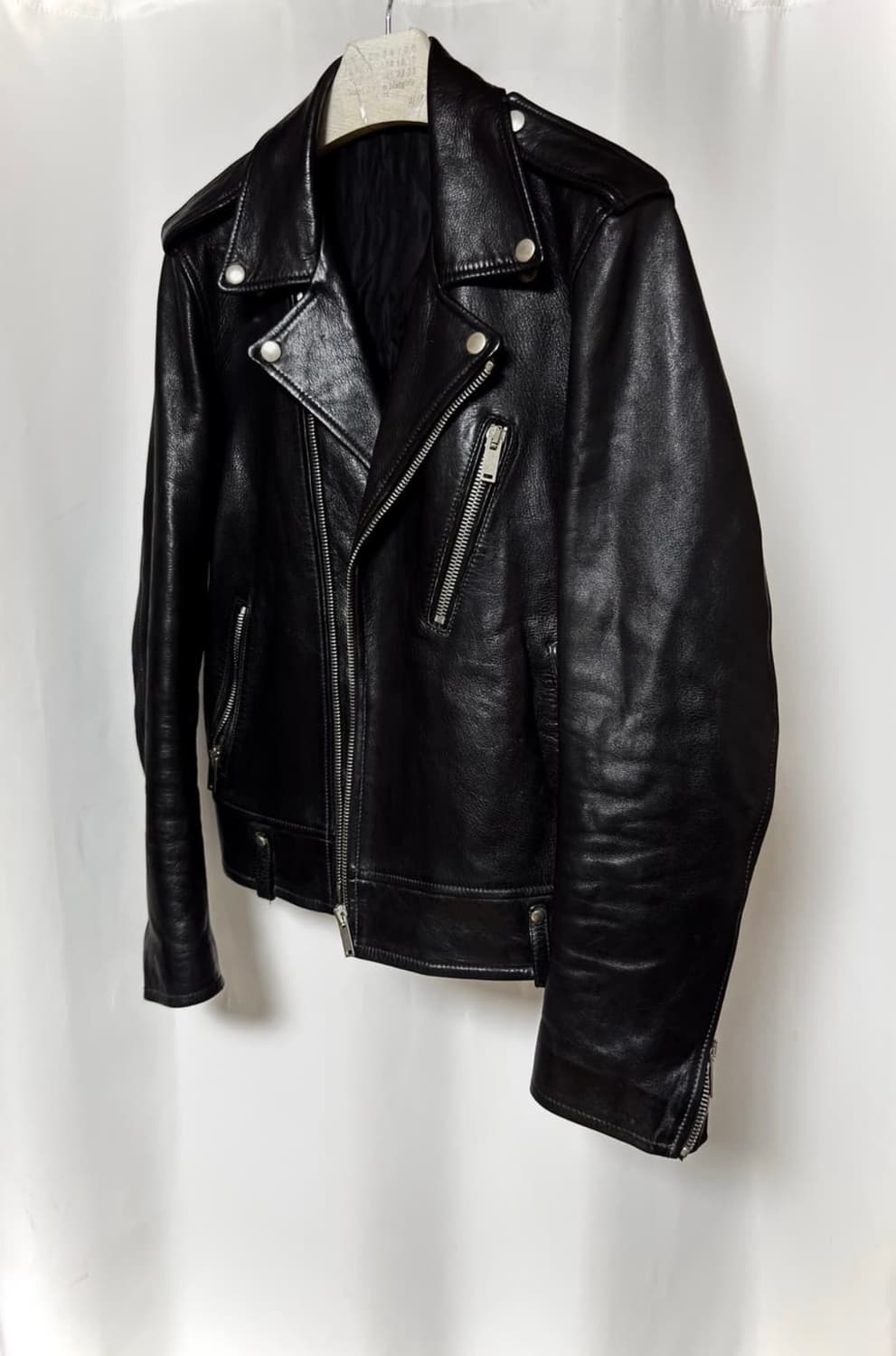 우영미 솔리드옴므 카프레더 자켓  상품이미지1