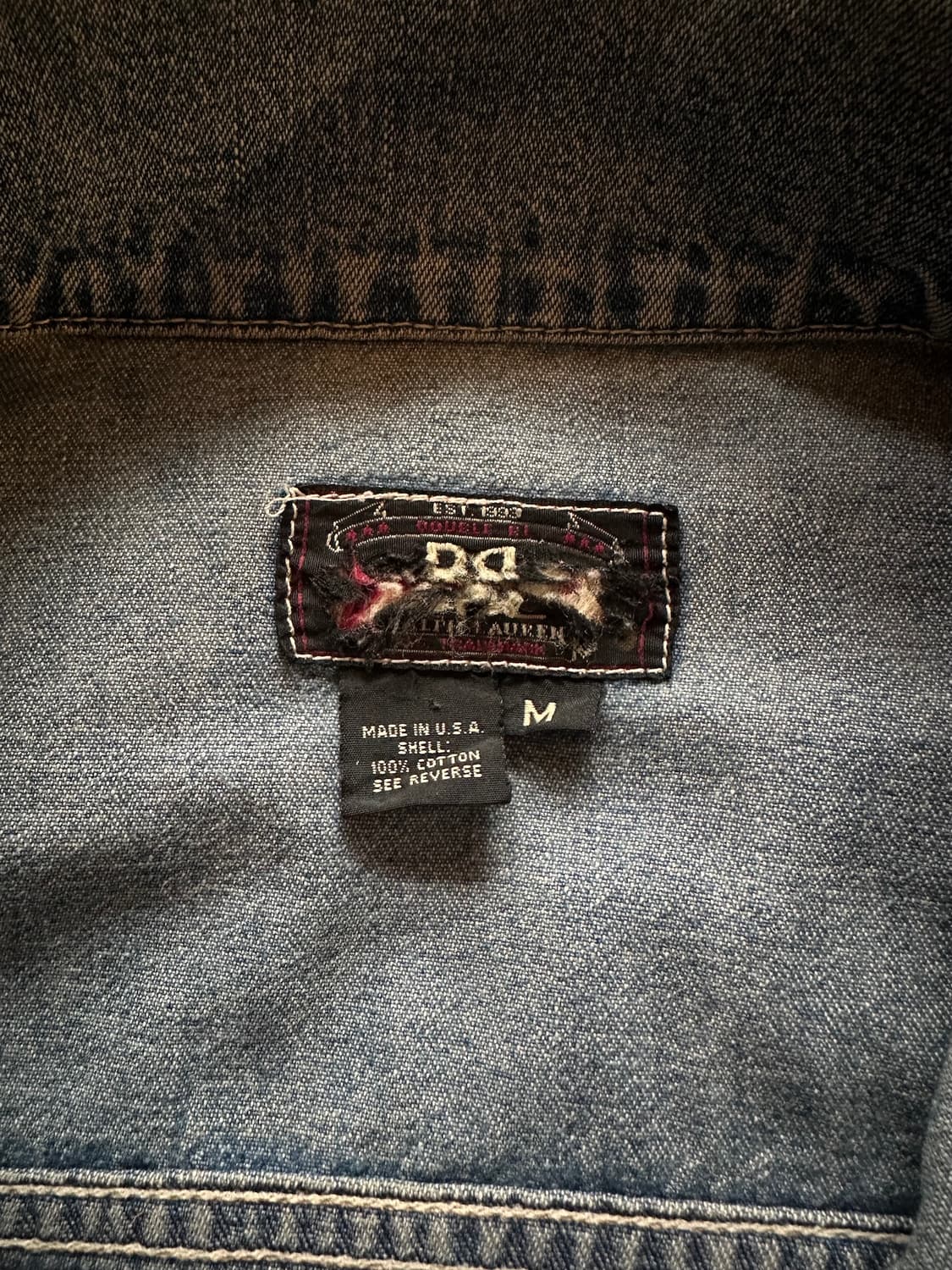 90s USA 빈티지 더블알엘 RRL 2세대 데님 자켓 상품이미지10