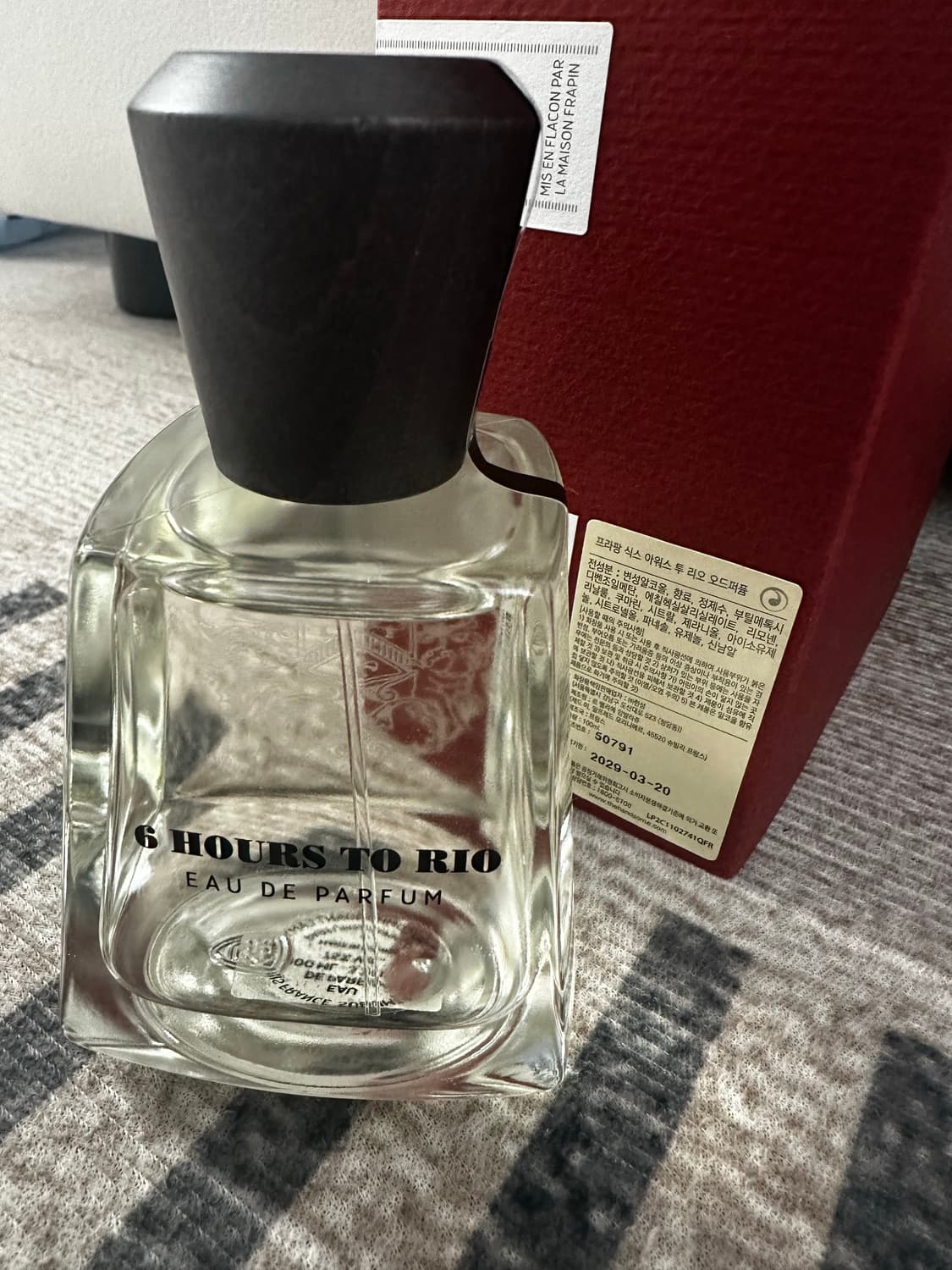 (미개봉) 국문풀박 프라팡 식스 아워스 투 리오 EDP 100ml 상품이미지2