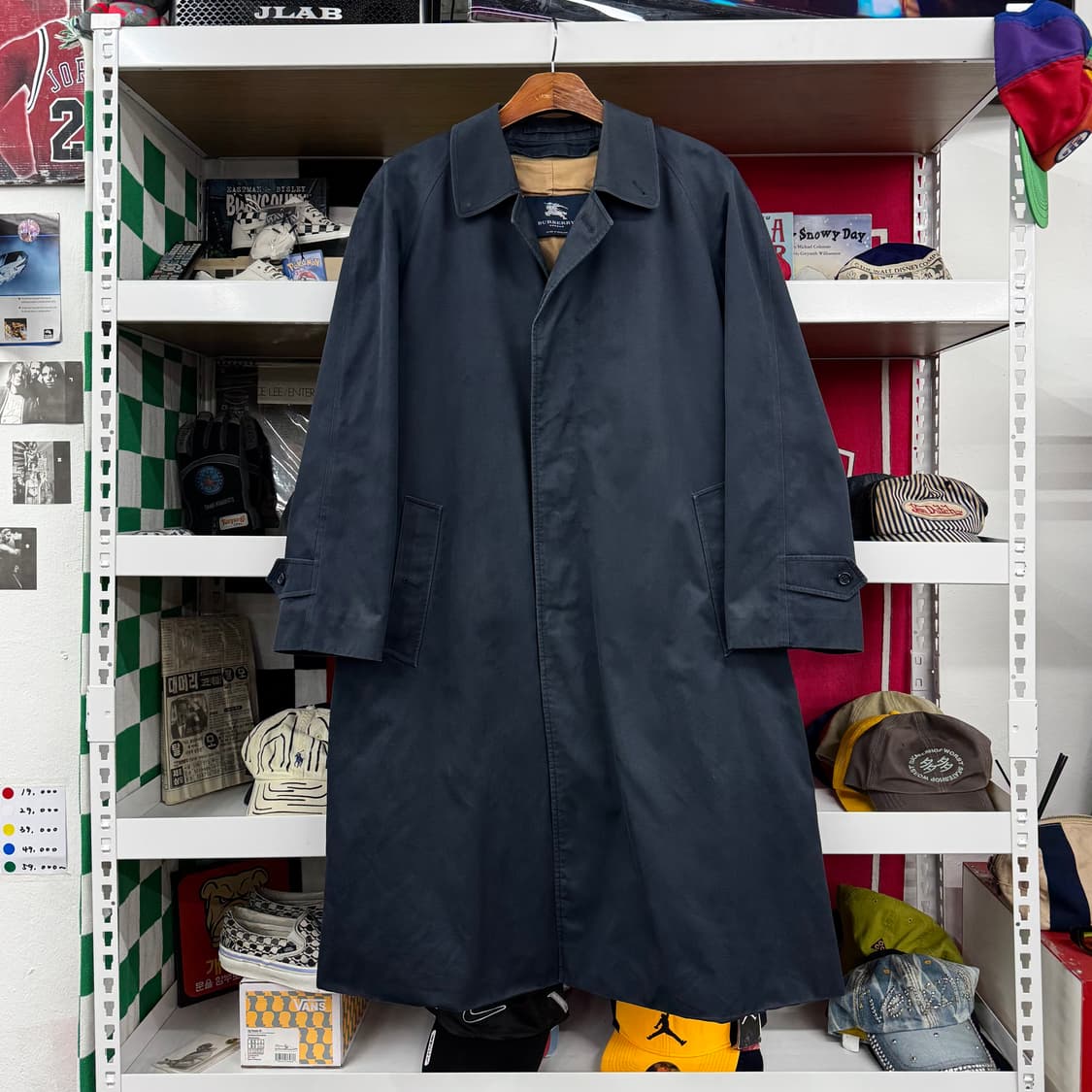 버버리 런던 네이비 트렌치 코트 made in ENGLAND (L)  상품이미지1