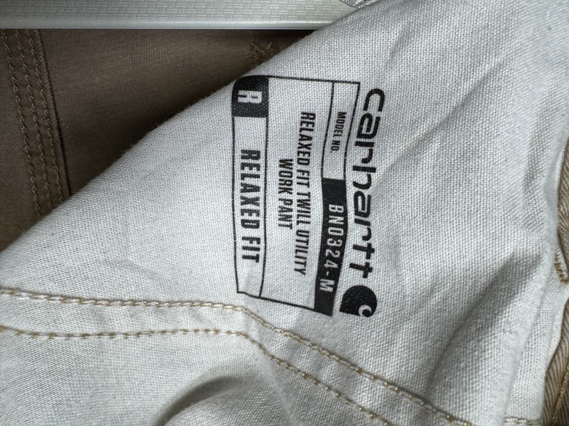 [38x32] 칼하트 B324 릴렉스드 핏 유틸리티 팬츠 상품이미지9