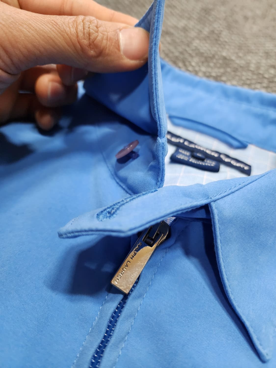 폴로  바이스윙 블루 자켓
L사이즈 상품이미지4