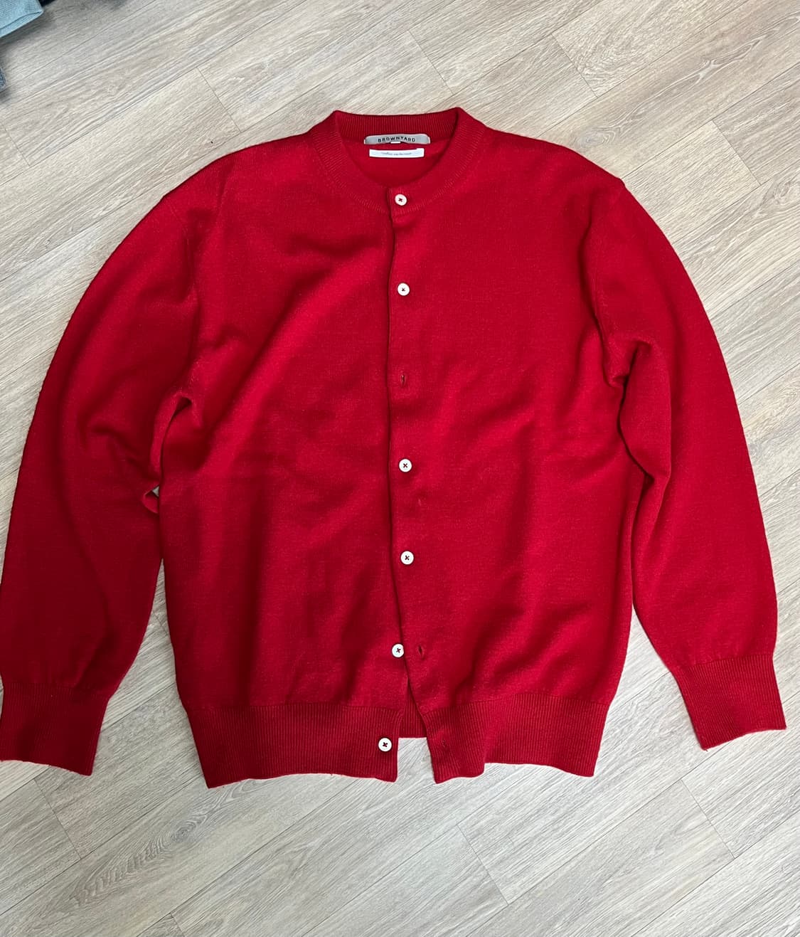 브라운야드 라운드넥 가디건 4 상품이미지1