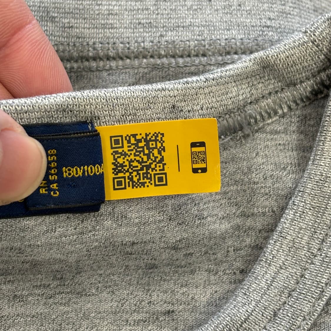 L 폴로랄프로렌 그레이 맨투맨 상품이미지5