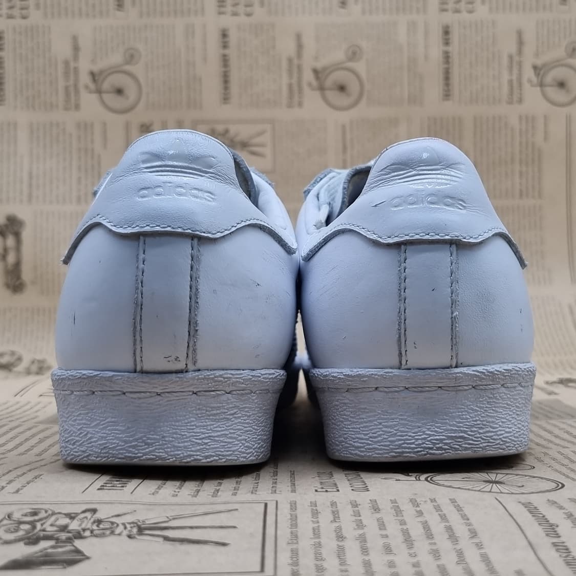 아디다스 슈퍼스타 올화이트 스니커즈245 상품이미지4