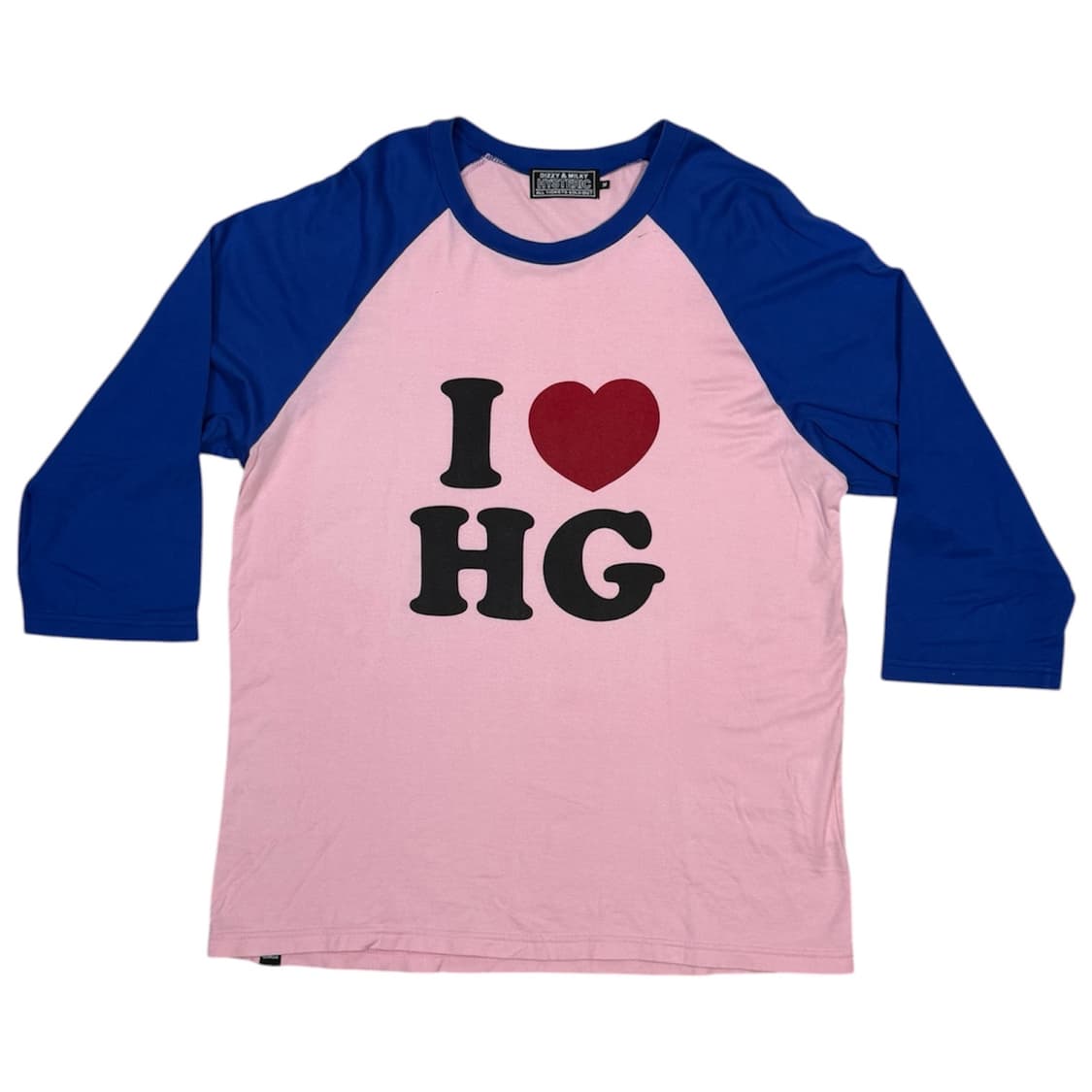 히스테릭 글래머 i <3 hg 7부 롱슬리브 티셔츠 상품이미지1