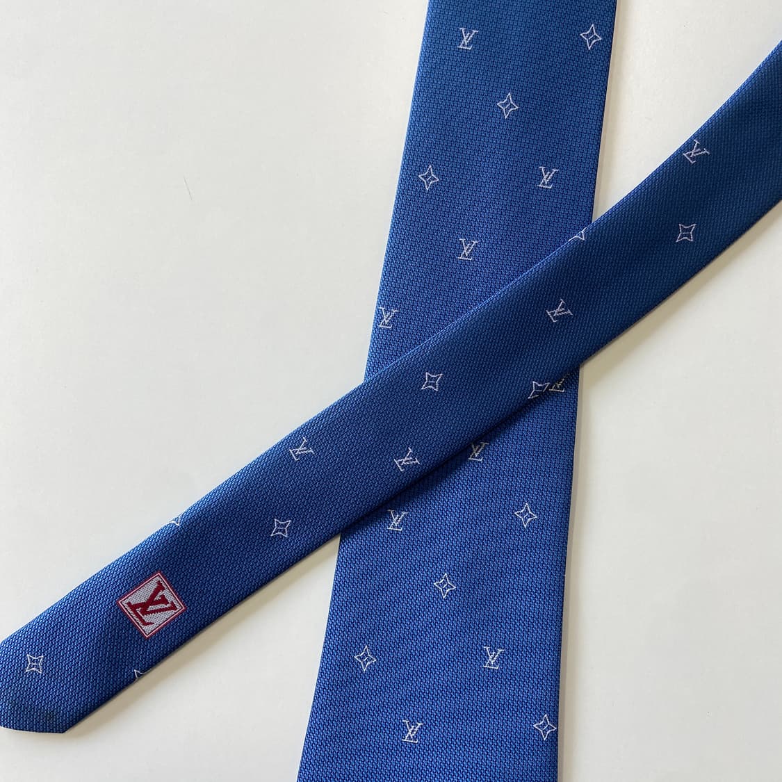 루이비통 (LOUIS VUITTON) 모노그램 명품 정품 넥타이 상품이미지4