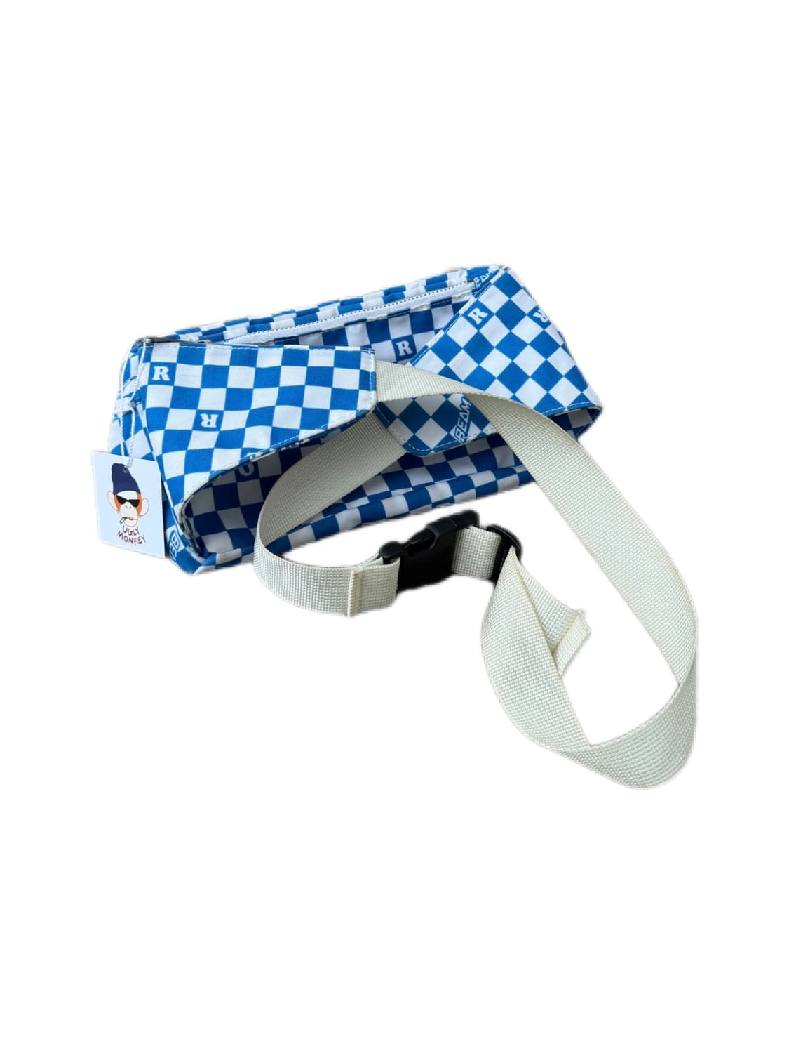 요시다포터 빔즈 체커보드 웨이스트백 상품이미지2