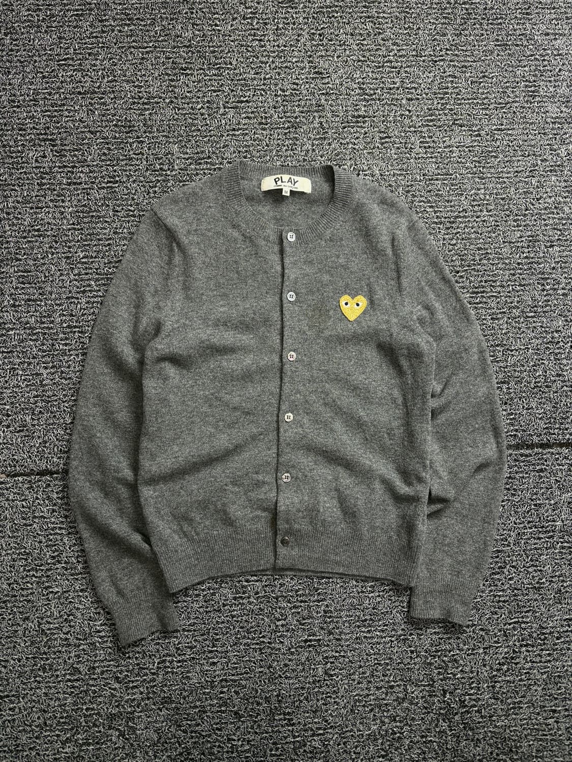 꼼데가르송 우먼스 골드 와펜 라운드넥 가디건 2151 상품이미지2