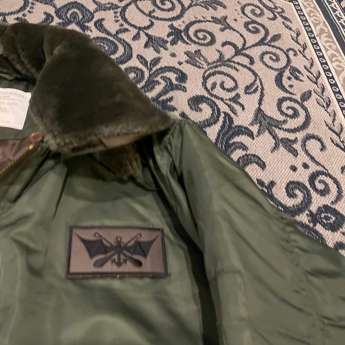 XL U.S. ARMY CWU-36/P 플라이어 자켓/W2335 상품이미지2