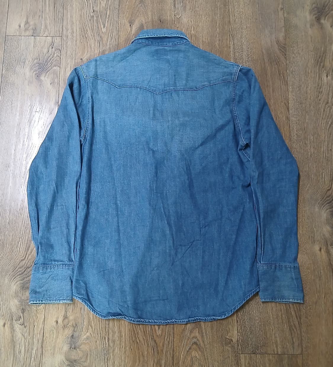 랭글러 블루벨 데님 셔츠 상품이미지2