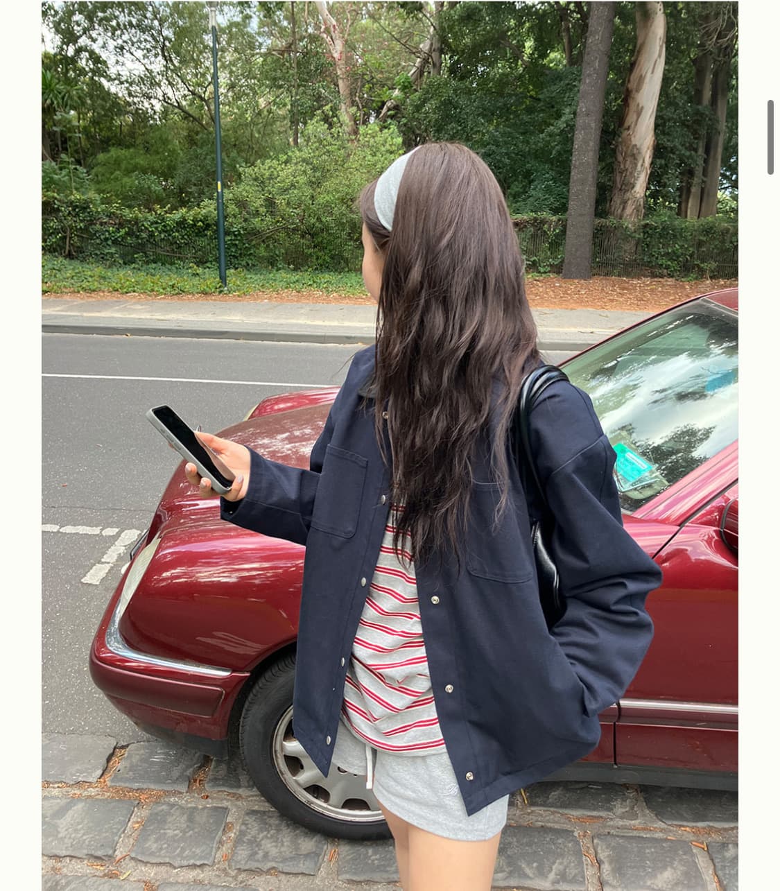 바이무드 프랭키 워크 자켓 5번 착용 상품이미지2