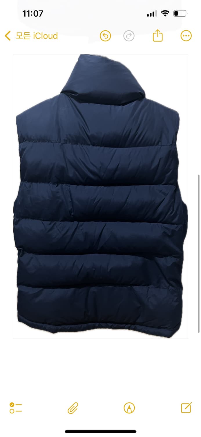 WHOAU 후아유 패딩 조끼 size L  상품이미지2