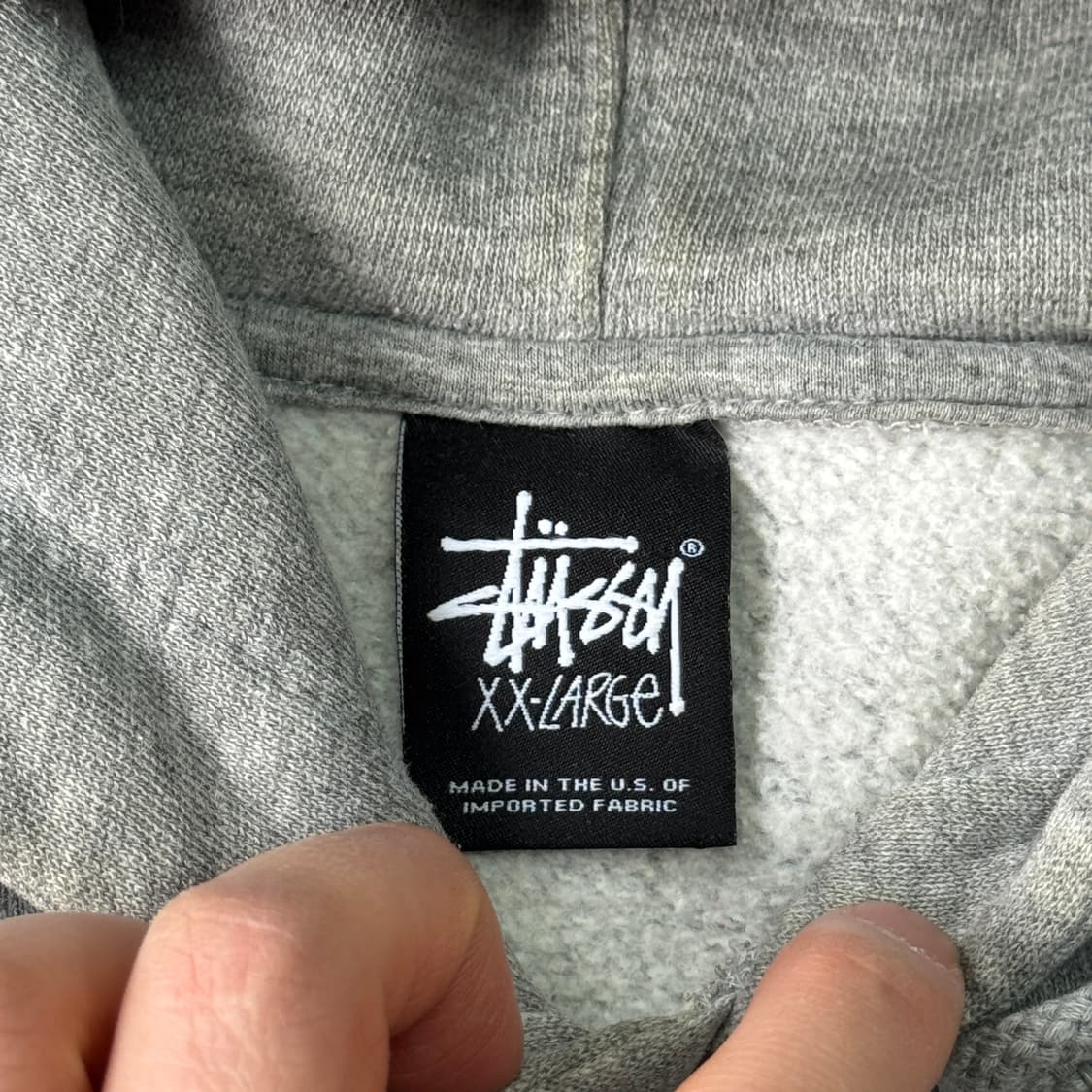 스투시 00s 더블S 자수 후드 2XL 상품이미지6