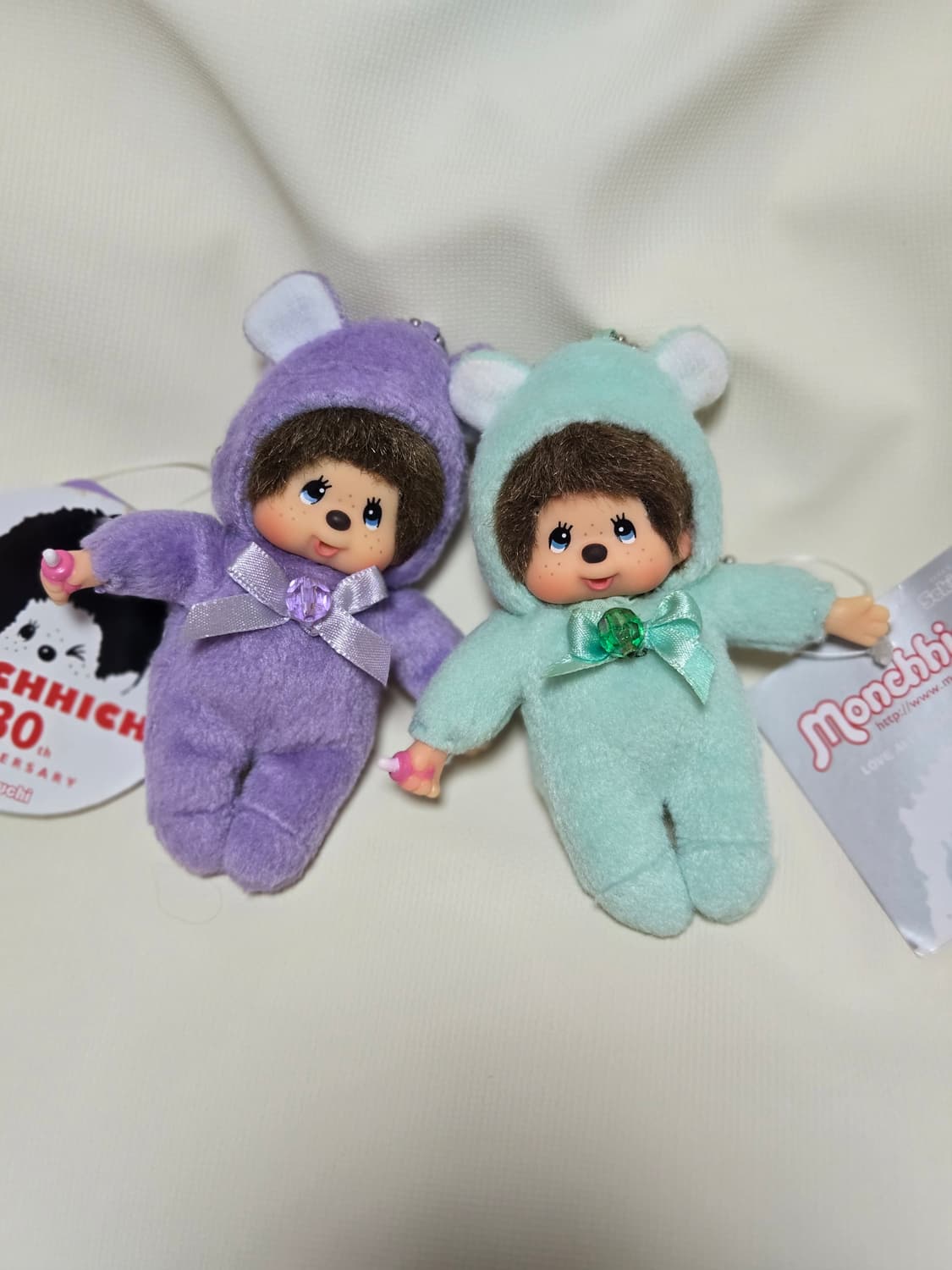 몬치치 탄생석 2월 키링 상품이미지2