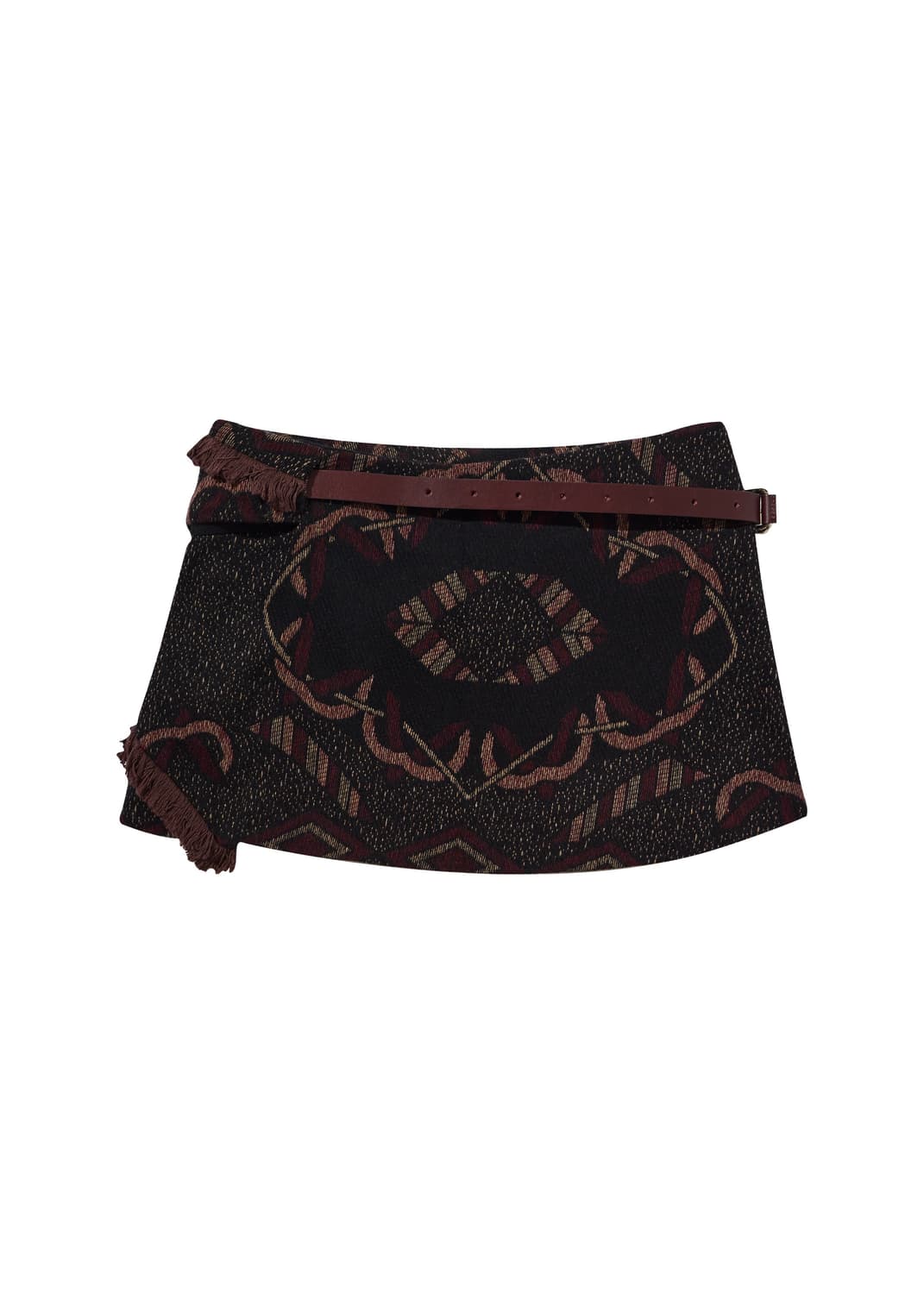 Cinched Pocket Skirt w/ Leather Belt 상품이미지3