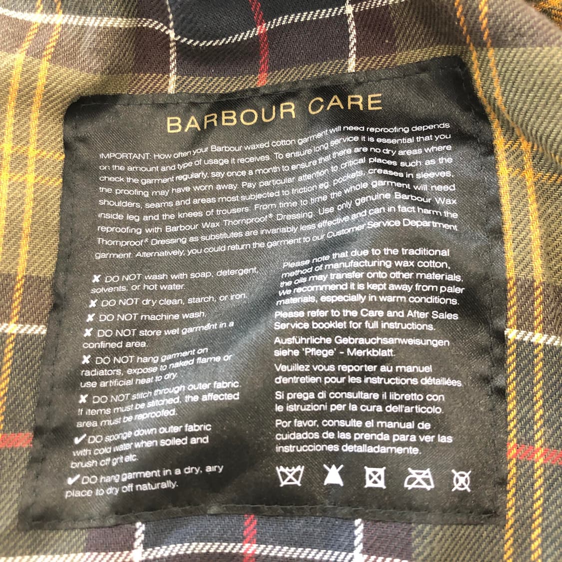 바버 클래식 뷰포트 왁스자켓 38 상품이미지7