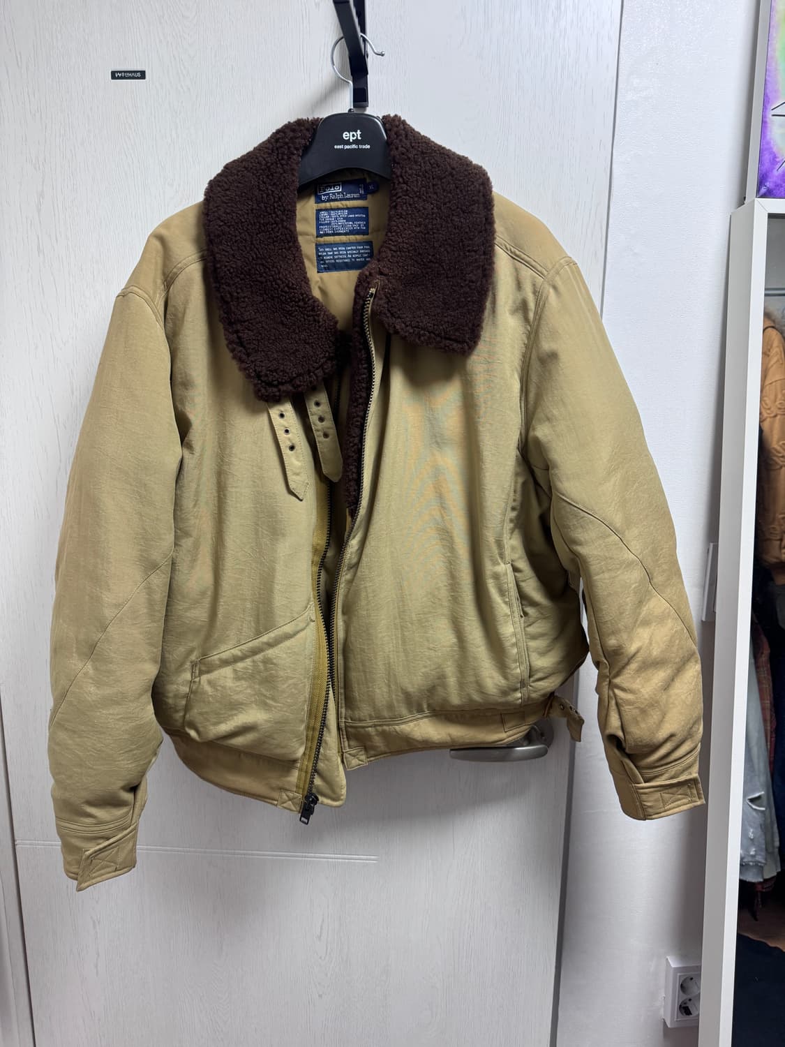 폴로 구스다운 무스탕(XL) 상품이미지1