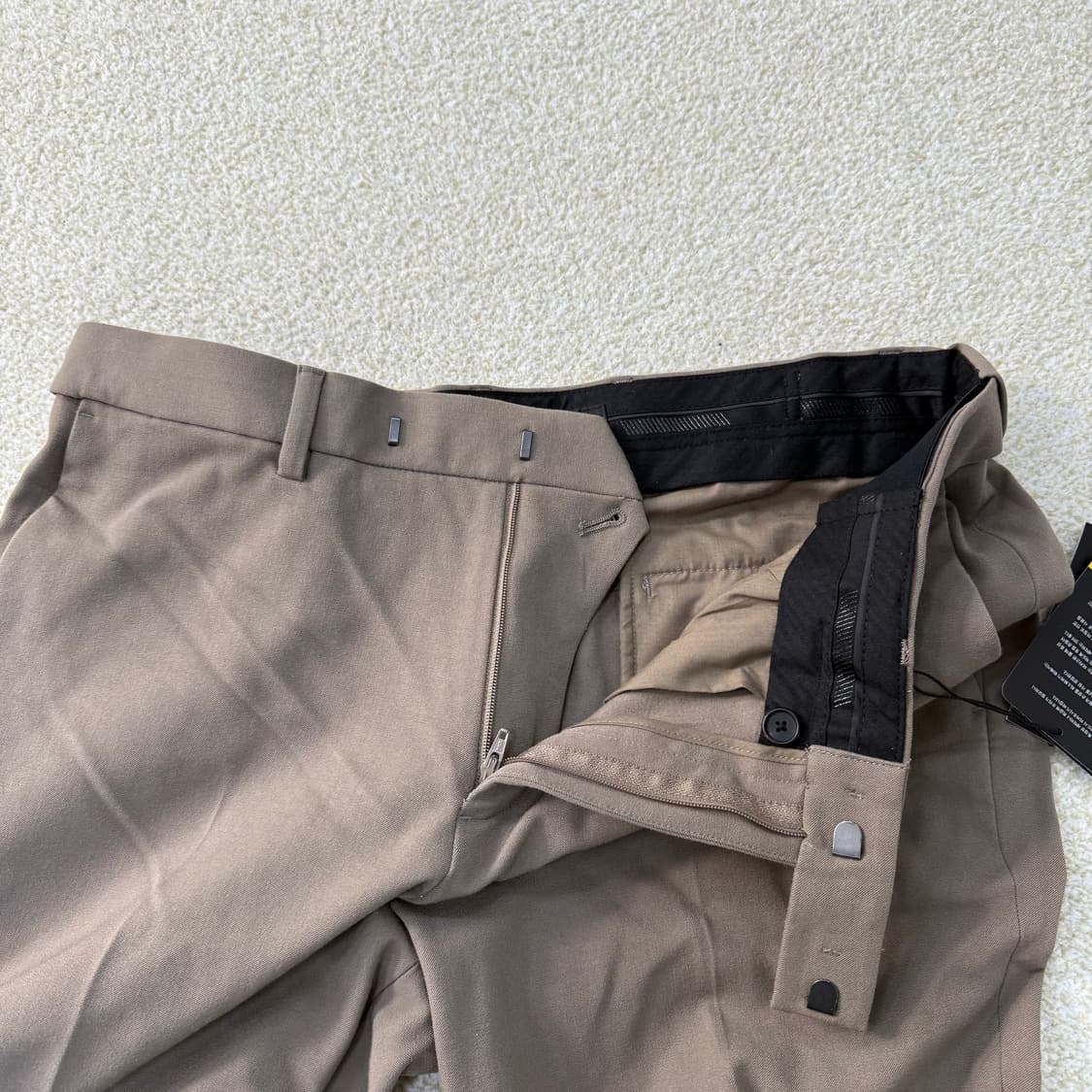 [32] 새상품 무신사스탠다드 와이드 히든 밴딩 슬랙스 0115T1 상품이미지3