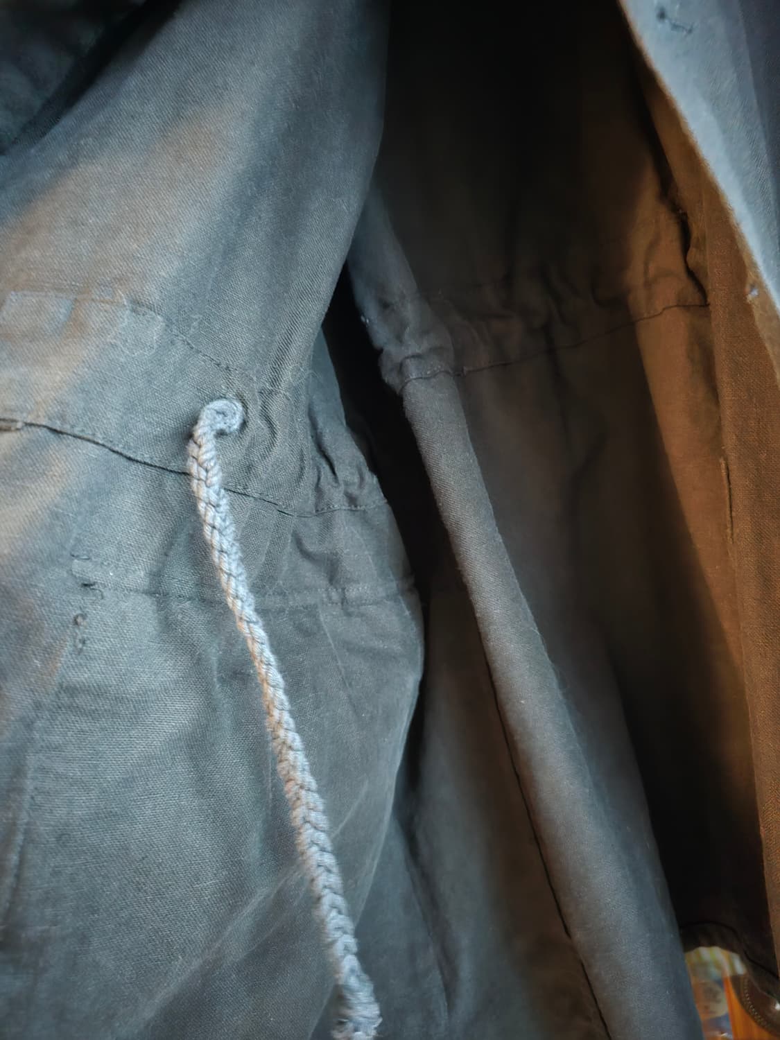 워드로브41 린넨혼방 코트 L사이즈입니다. 상품이미지3