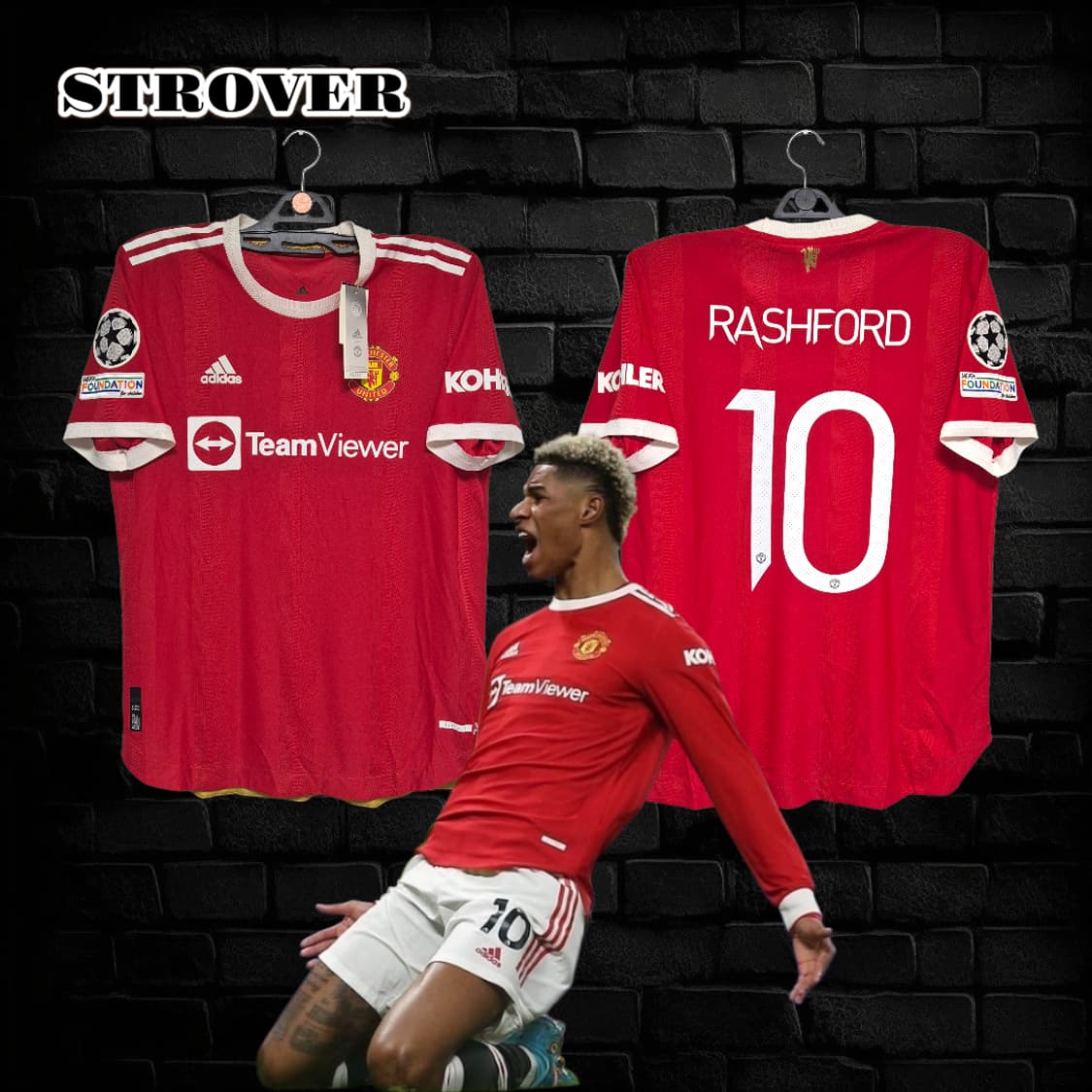 21/22 맨유 래시포드 L (어센틱) 상품이미지1