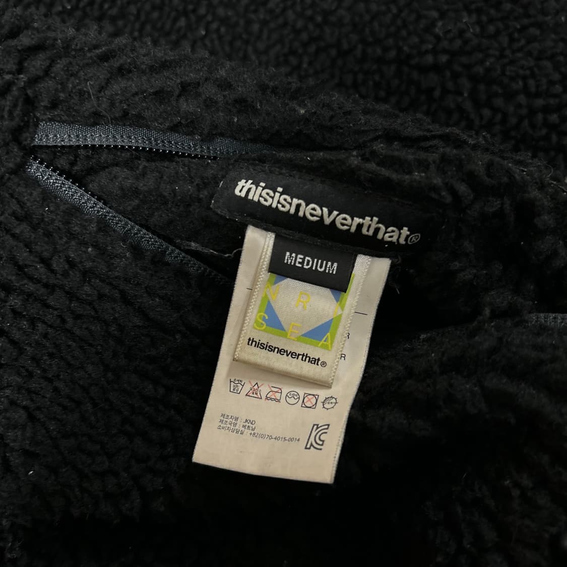 디스이즈네버댓 리버시블 후리스 점퍼[1565] 상품이미지7