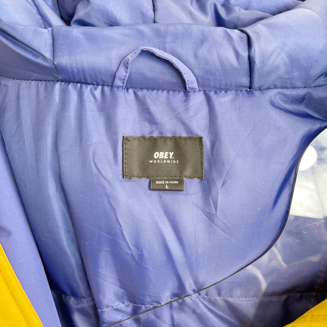 A1 OBEY 오베이 MAJOR STADIUM JACKET 롱패딩점퍼 L 상품이미지5