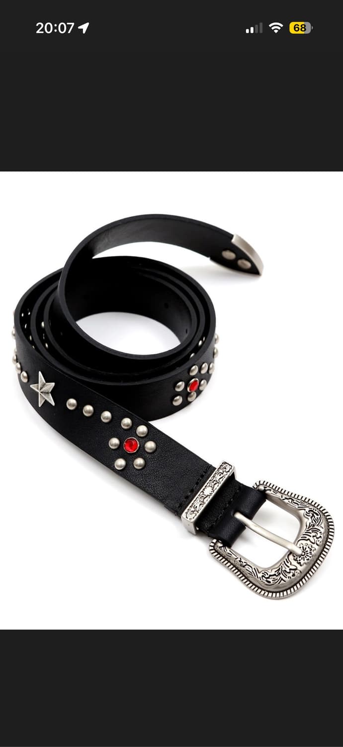 노쿨러스 웨스턴 레더 벨트 상품이미지1