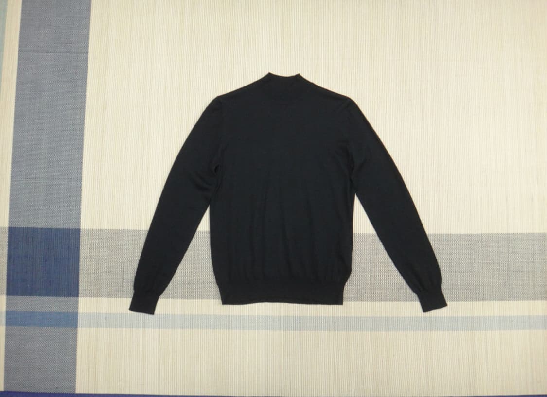 (48/95size) 프라다 PRADA 남성 터틀넥 울 니트 상품이미지2