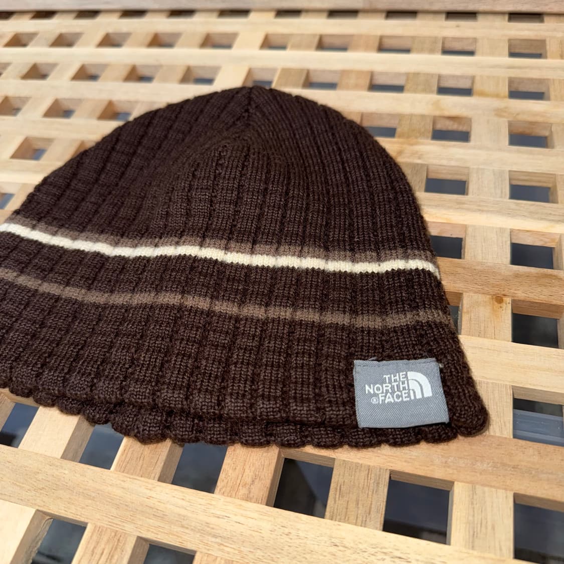 노스페이스 브라운 와플 비니 상품이미지2