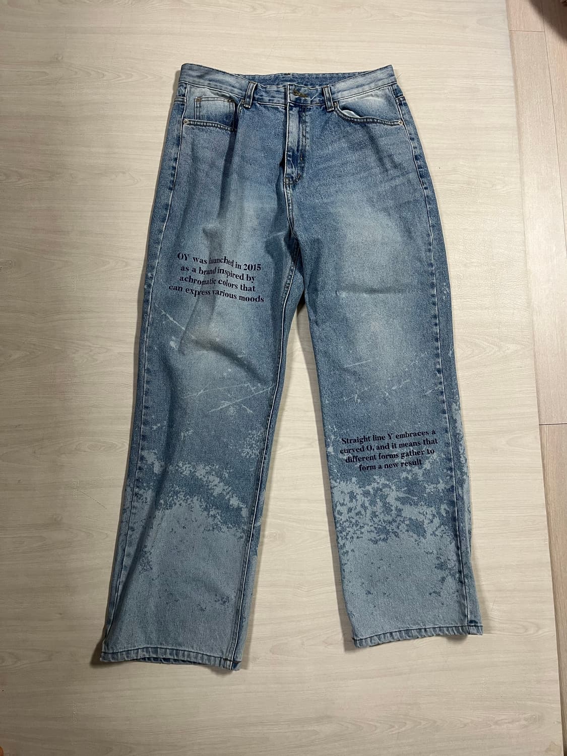 oy 청바지 새상품 상품이미지1