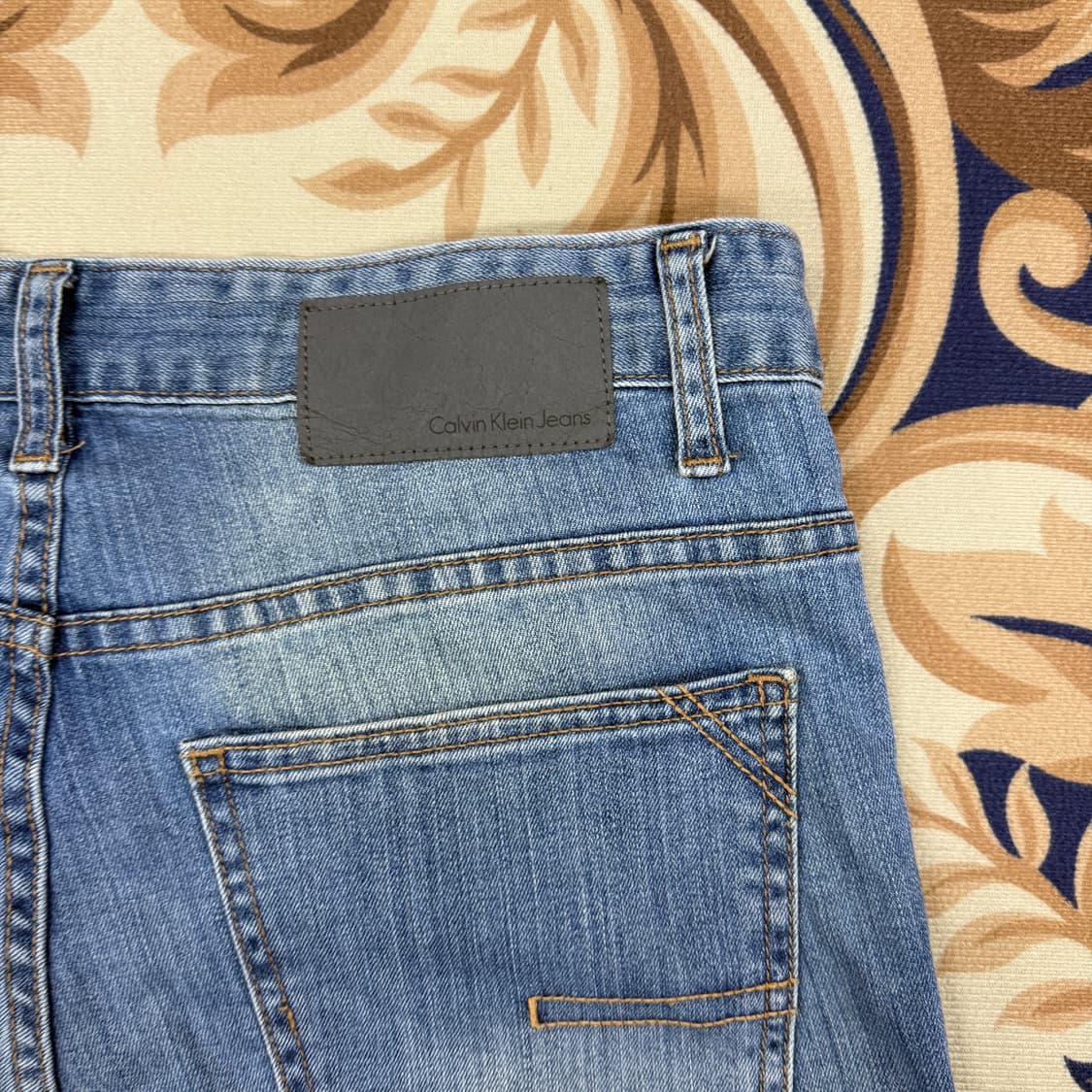 (30)캘빈클라인 Calvinklein 중청 워싱데님팬츠 상품이미지6