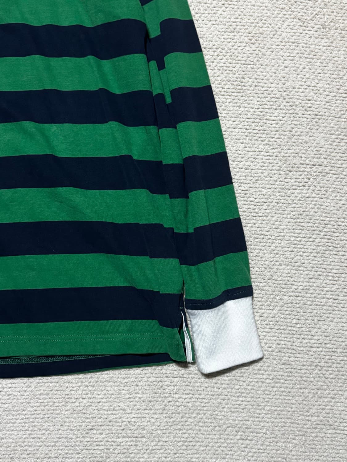 Brooks Brothers 브룩스브라더스 스트라이프 럭비티 M 상품이미지3