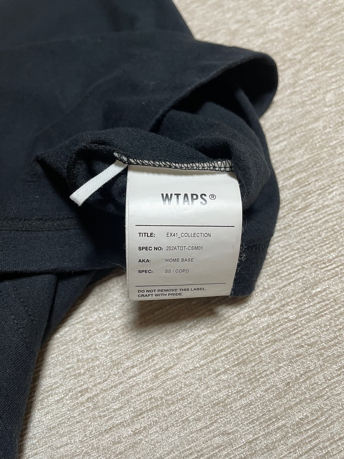 wtaps 더블탭스 반팔 상품이미지3