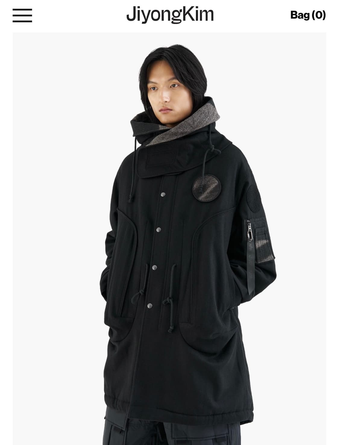 지용킴 25aw 알파 콜라보 피쉬테일 상품이미지1