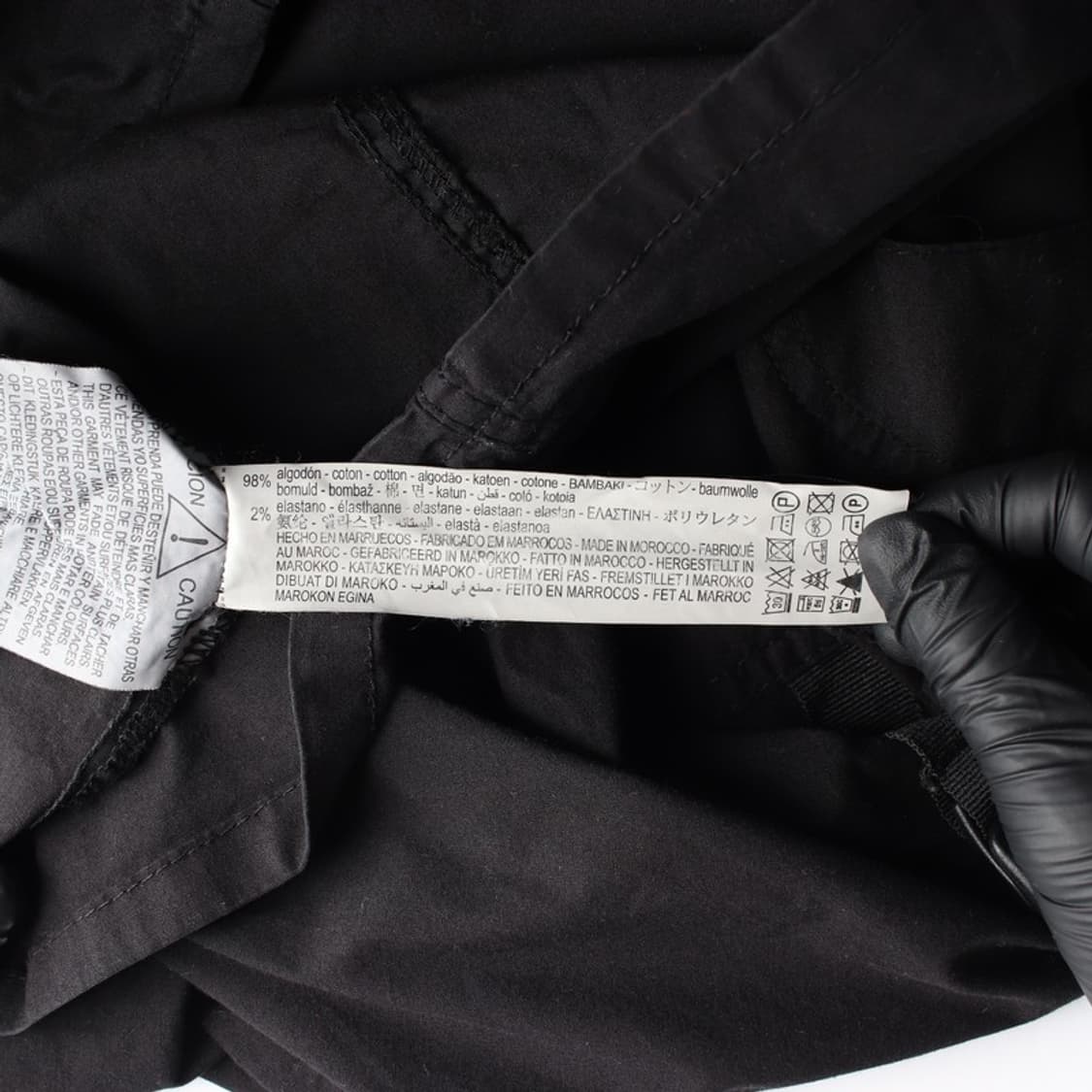 ZARA 블랙 미니멀 스퀘어넥 끈 원피스 XS 상품이미지7