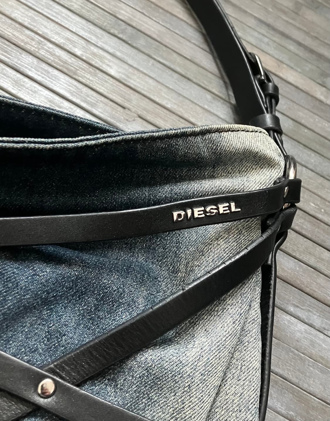 Harness denim shoulder bag 상품이미지4