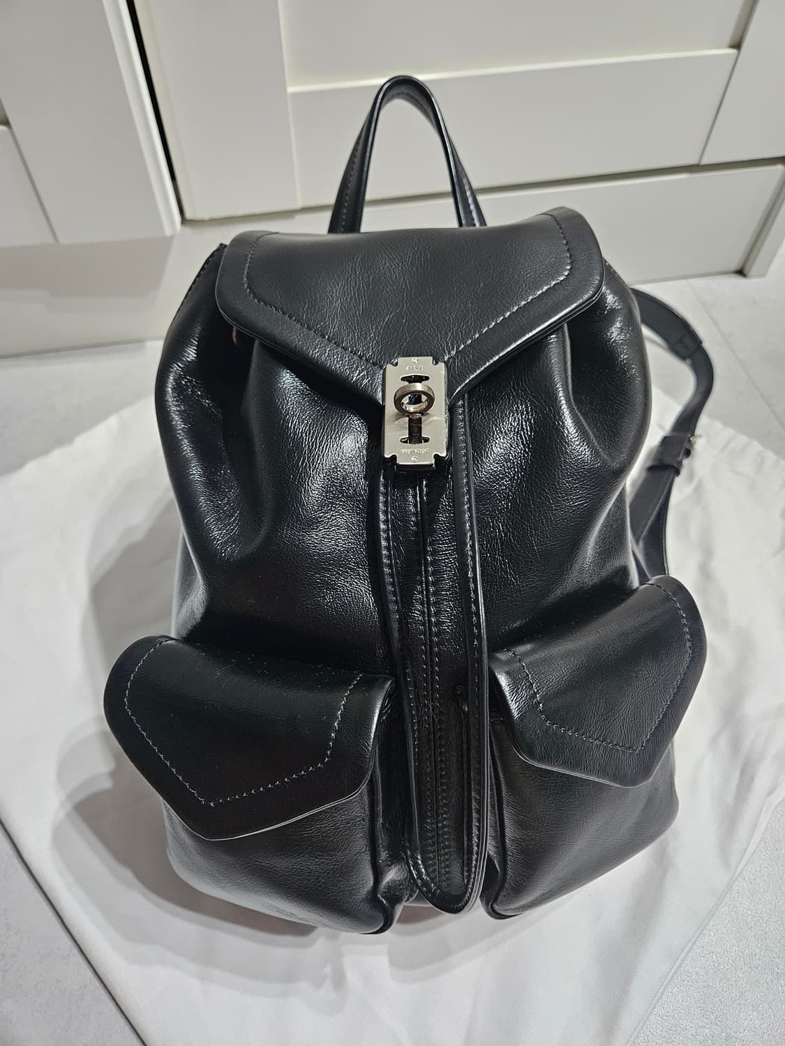 분크 더블 포켓 백팩 미듐 상품이미지3